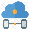 Mobile Connect Mobile Data Cloud Samrtphone Icon