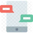 Mobile Conversation  Icon
