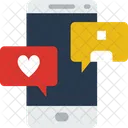 Mobile Conversation Emoji Mobile Communication Icon