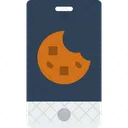 Mobile Cookies  Icon