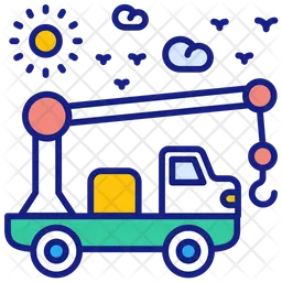 Mobile crane  Icon