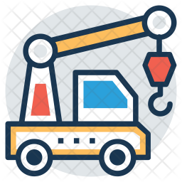 Mobile Crane Icon
