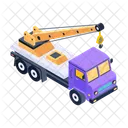 Mobile Crane Crane Vehicle Crane Truck Icon