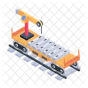 Mobile Crane Crane Vehicle Crane Truck Icon