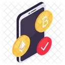 Mobile Cryptocurrency Cryptocurrency App Crypto Icon