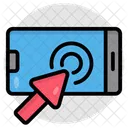 Mobile Cursor Mobile Pointer Mobile Arrow Icon