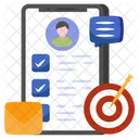 Online Cv Mobile Cv Online Resume Symbol