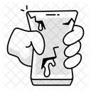Mobile Damage Broken Defective Icon