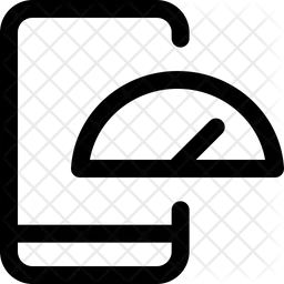 Mobile Dashboard  Icon