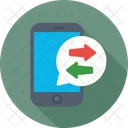 Mobile Data Interchange Icon