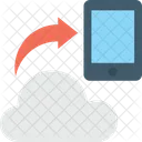 Mobile Data Transfer Icon