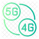 5 G Mobile Data Connection Icon