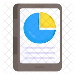 Mobile Data Analytics  Icon