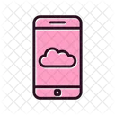 Mobile Data Cloud  Icon