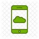 Mobile Data Cloud  Icon