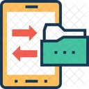 Mobile Data Share Icon