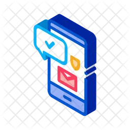 Mobile Data Protection  Icon