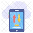 Mobile Data Transfer  Icon