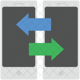 Mobile Data Transfer Icon