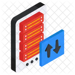 Mobile data transfer  Icon