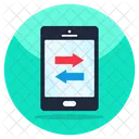 Mobile Data Transfer  Icon
