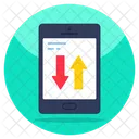 Mobile Data Transfer  Icon