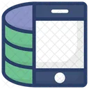 Mobile Application Mobile Database Mobile Storage Icon