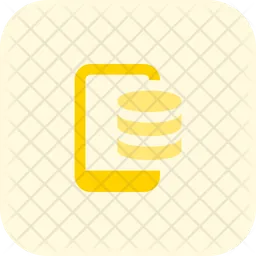 Mobile Database  Icon