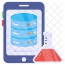 Mobile Data Mobile Database Mobile Server Icon
