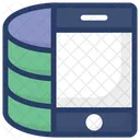 Mobile Application Mobile Database Mobile Storage Icon