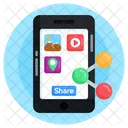 Mobiles Filesharing Mobiles Datensharing Datensharing Symbol