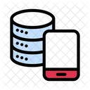 Mobile Datenbank  Symbol