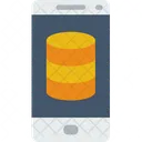 Mobile Datenbank  Symbol