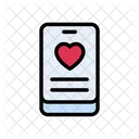 Mobile Dating Love Icon