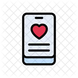 Mobile Dating  Icon