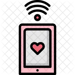 Mobile dating app  Icon