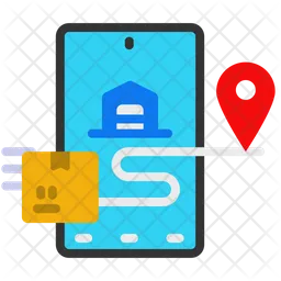 Mobile delivery  Icon