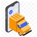 Mobile Delivery App Icon