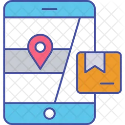 Mobile Delivery Location  Icon