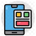 모바일 디자인 모바일 레이아웃 모바일 인터페이스 아이콘