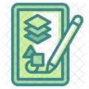 Mobiles Design  Symbol