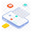 Mobile Development Application Coding Icon