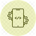 Mobile Development Pentaglow Icon