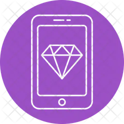 Mobiler Diamant  Symbol