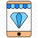 Mobiler Diamant Online Diamant Mobiler Shop Icon