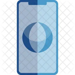 Mobile digital world  Icon