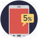 Mobile Discount Sale Icon