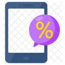 Mobile Discount Chat Icon