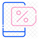Mobile Discount Icon