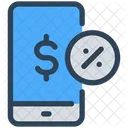 Mobile discount  Icon